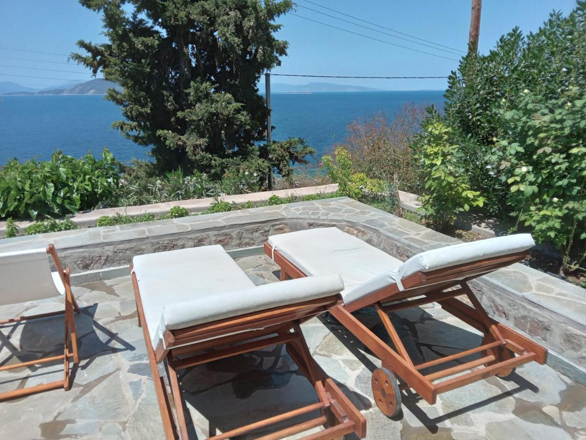 Vila Fantastic House With A Wonderful View Of The Sea Kapotidhes Exteriér fotografie