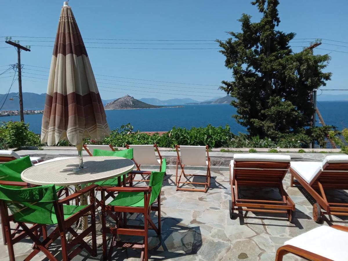 Vila Fantastic House With A Wonderful View Of The Sea Kapotidhes Exteriér fotografie
