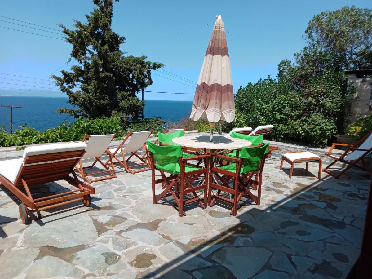 Vila Fantastic House With A Wonderful View Of The Sea Kapotidhes Exteriér fotografie