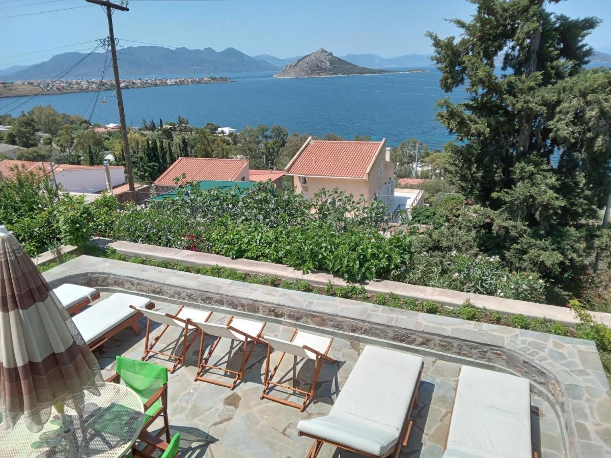 Vila Fantastic House With A Wonderful View Of The Sea Kapotidhes Exteriér fotografie