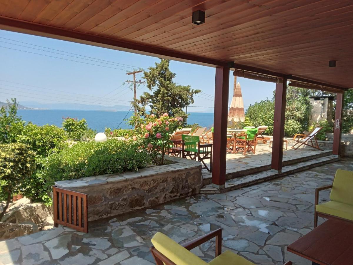 Vila Fantastic House With A Wonderful View Of The Sea Kapotidhes Exteriér fotografie